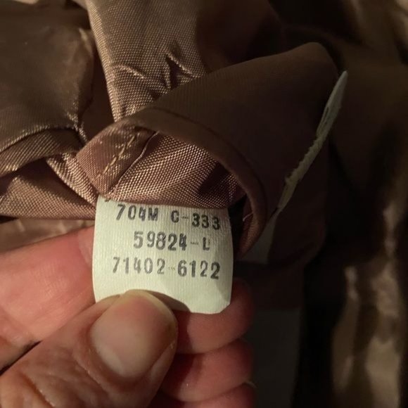 Levi’s Western Wear Vintage Mens Blazer Size 44L Tan Made In USA San Francisco - Picture 12 of 12